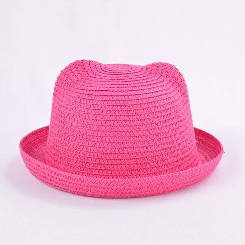 Modern Handmade Baby Hats For Children Bucket Cap Kids Toddler Sun Hat Hollow Mesh Caps Casual Beach Caps For Kids