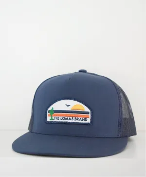 Navy Desert Coast Trucker Hat