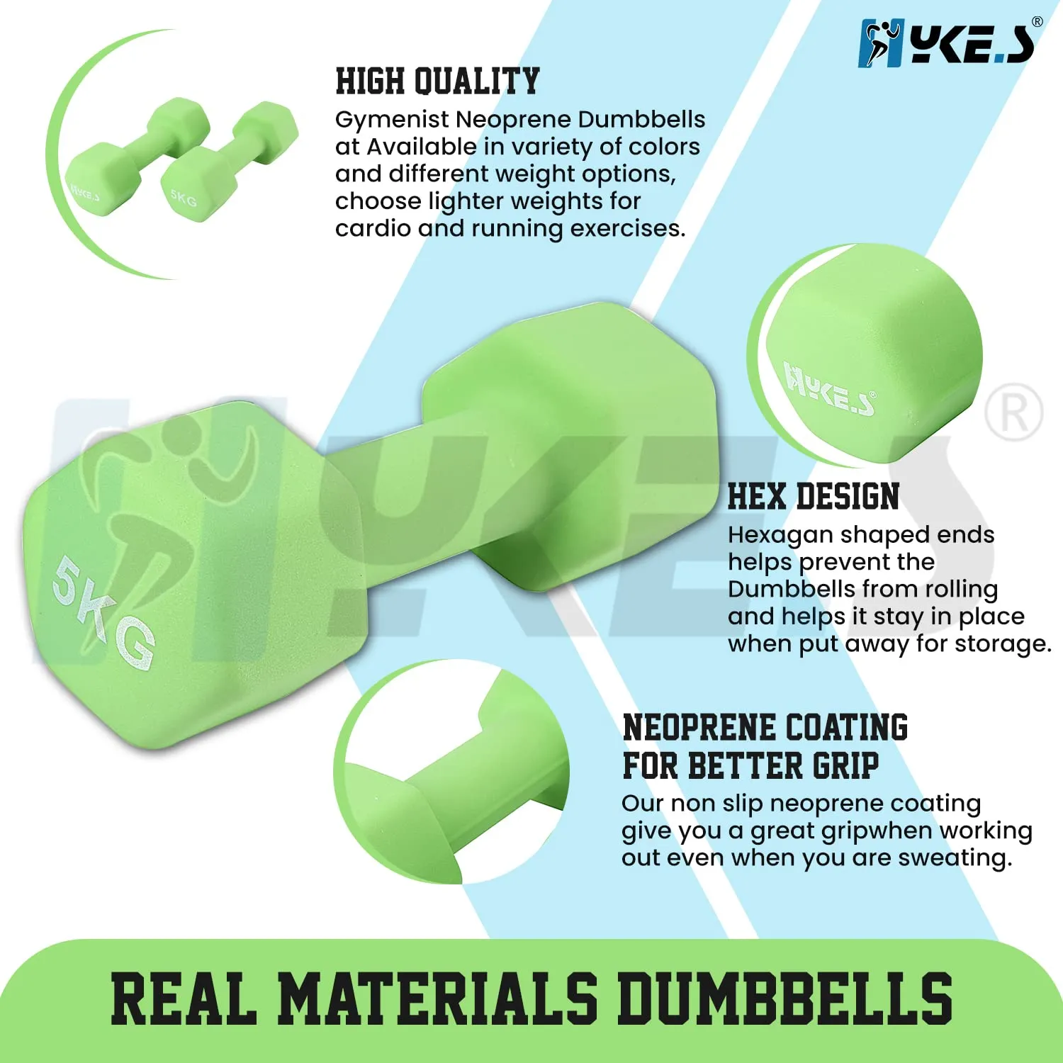 Neoprene Coated Dumbbells