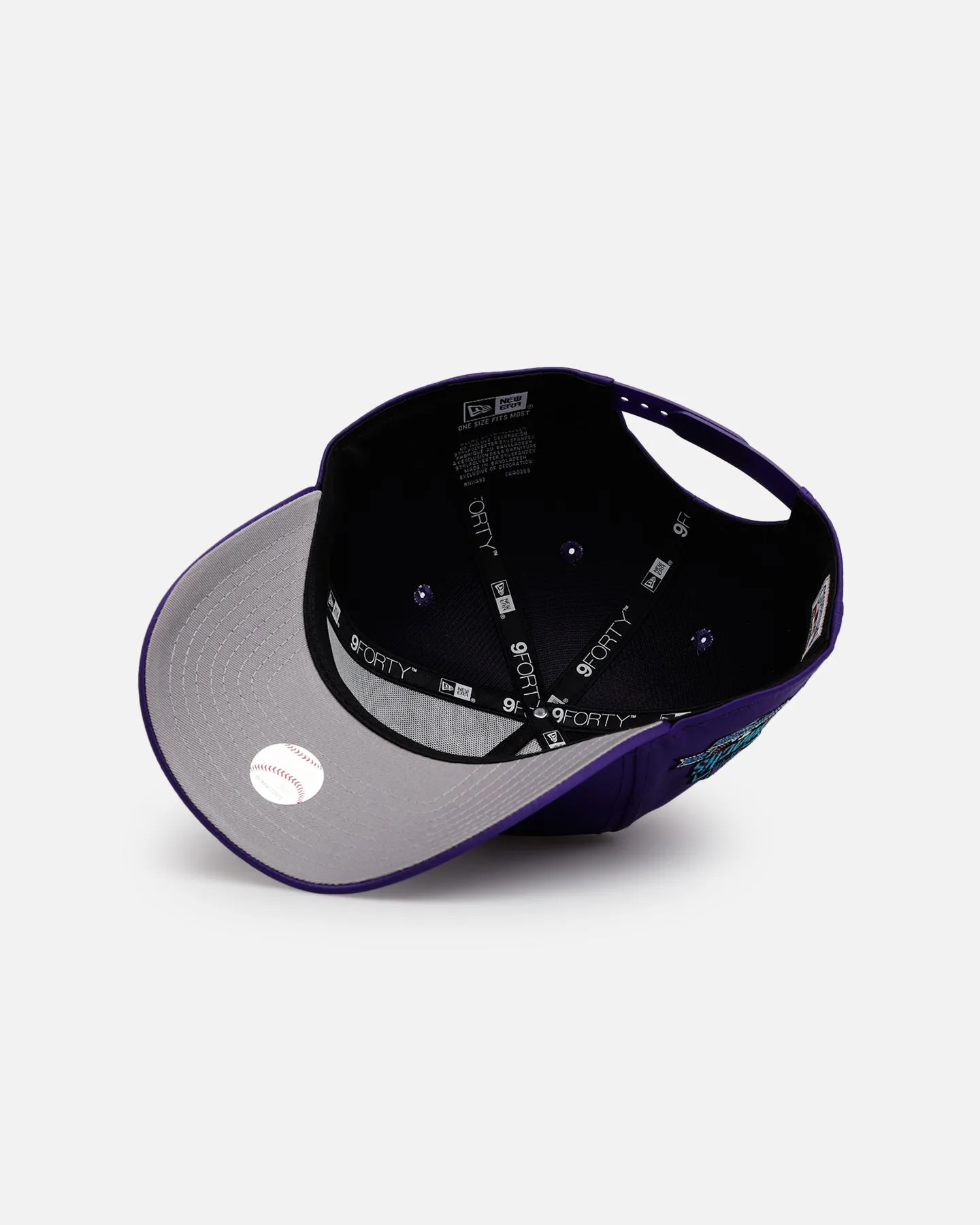 New Era Arizona Diamondbacks 'Team Color Satin' 9FORTY A-Frame Snapback Official Team Color