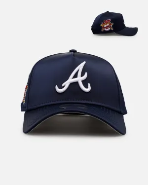 New Era Atlanta Braves 'Team Color Satin' 9FORTY A-Frame Snapback Official Team Color