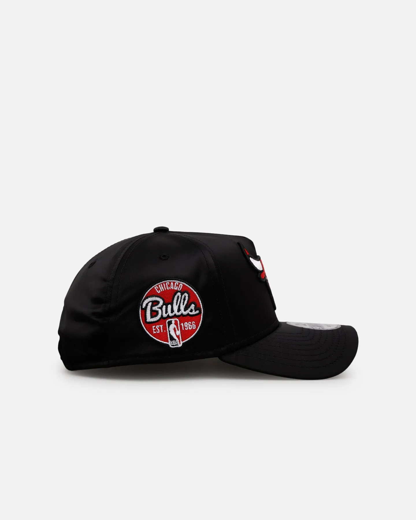 New Era Chicago Bulls 'Team Color Satin' 9FORTY A-Frame Snapback Official Team Color