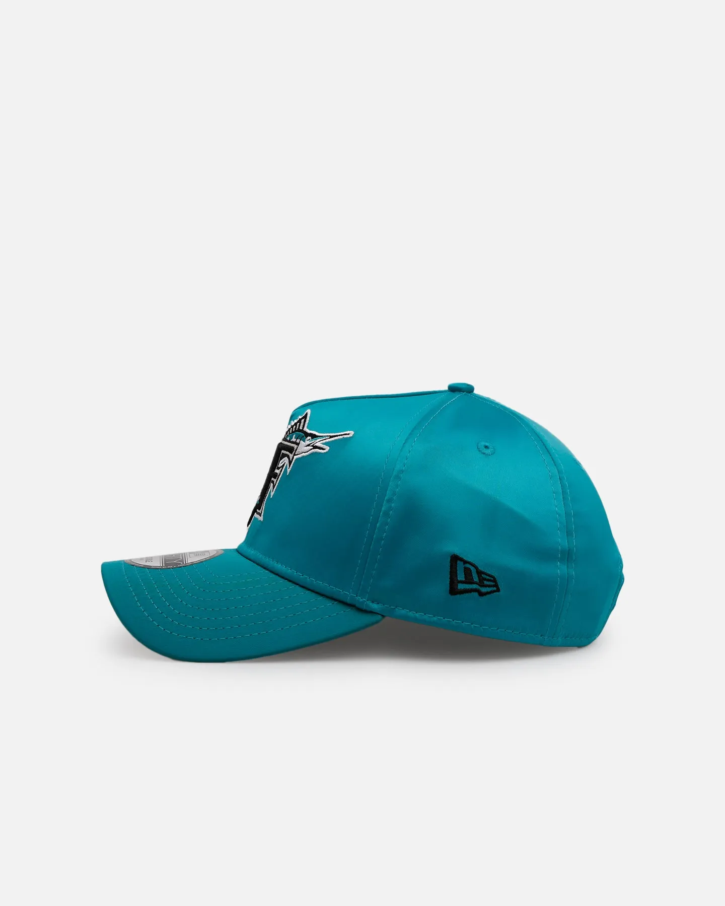 New Era Florida Marlins 'Team Color Satin' 9FORTY A-Frame Snapback Official Team Color