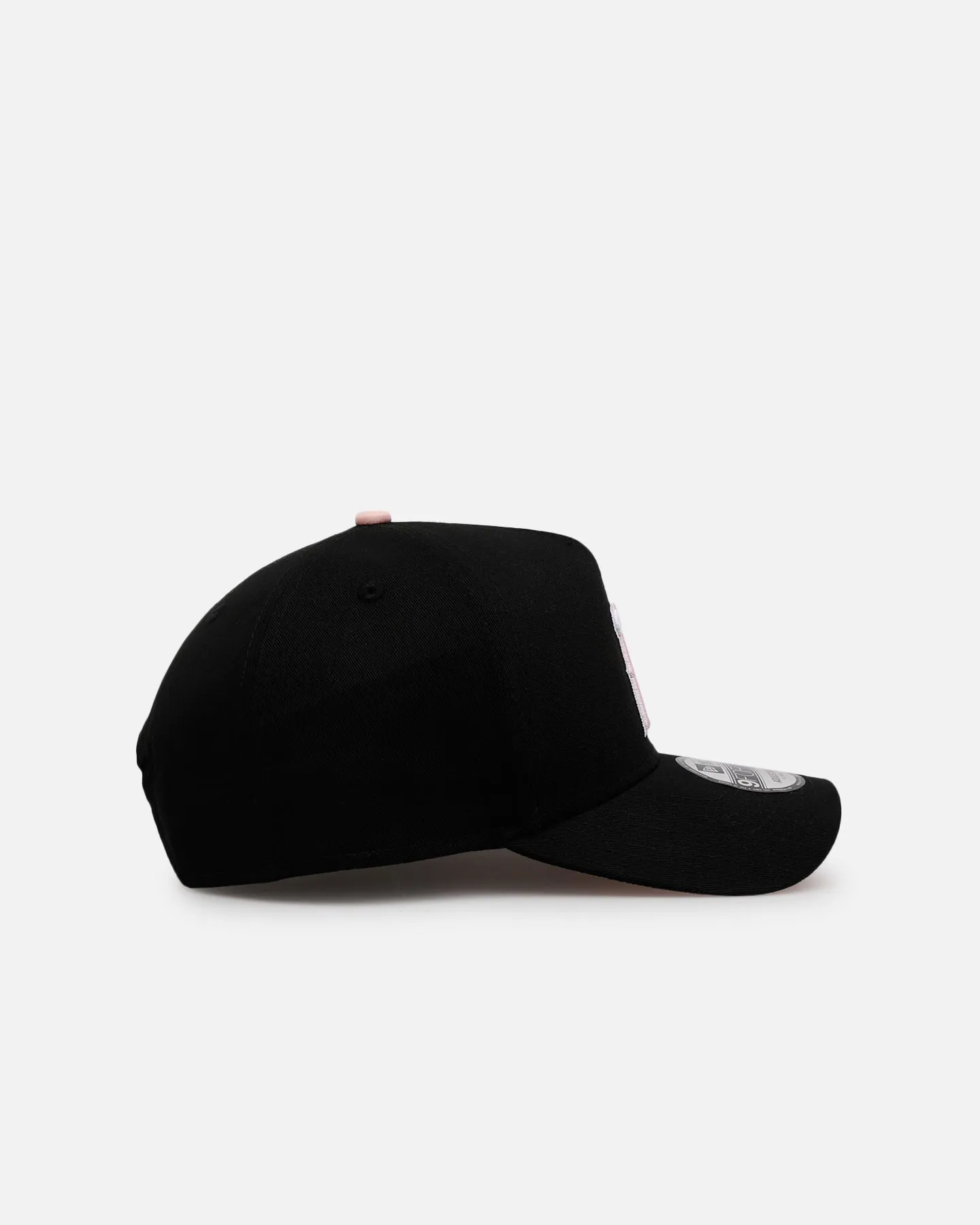 New Era Los Angeles Angels 'Pink Satin Hearts 2.0' 9FORTY A-Frame Snapback Black/Pink