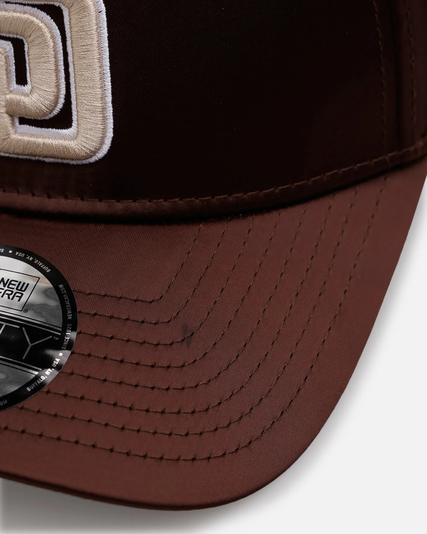 New Era San Diego Padres 'Team Color Satin' 9FORTY A-Frame Snapback Official Team Color