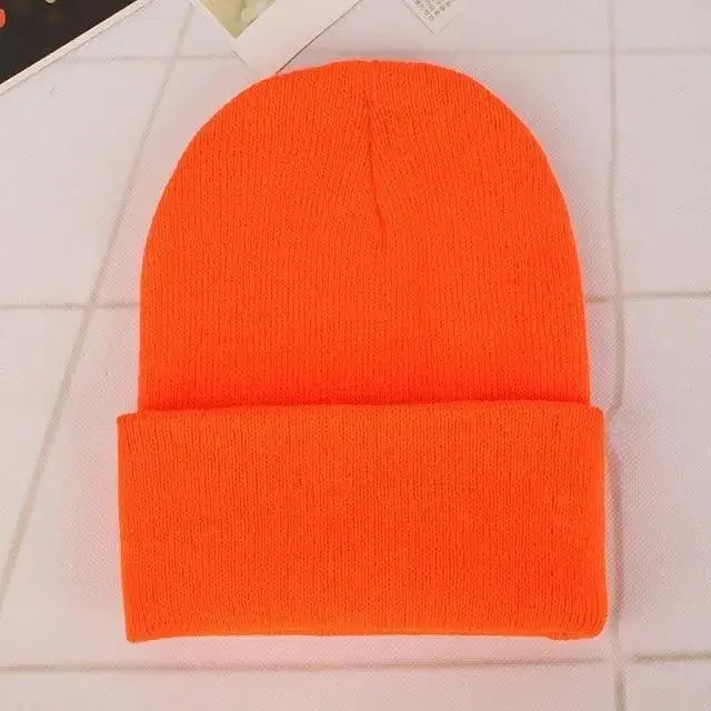 New Winter Hats for Women Men Beanies Knitted Solid Cool Hat Girls Autumn Female Beanie Warm Bonnet Casual Cap For Winter  Knitted Autumn Winter Cap Warm Elastic Winter Women and Men Hat