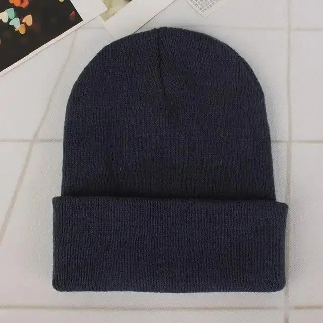 New Winter Hats for Women Men Beanies Knitted Solid Cool Hat Girls Autumn Female Beanie Warm Bonnet Casual Cap For Winter  Knitted Autumn Winter Cap Warm Elastic Winter Women and Men Hat