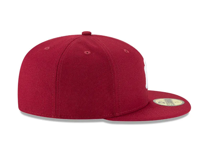 New York Yankees Cardinal Basic 59FIFTY Fitted
