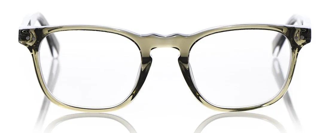 Old Sport Color 17 - Olive Crystal Shiny Front with Olive Crystal Shiny Temples