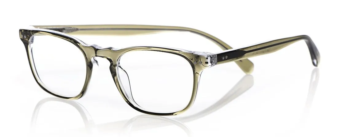 Old Sport Color 17 - Olive Crystal Shiny Front with Olive Crystal Shiny Temples