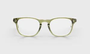 Old Sport Color 17 - Olive Crystal Shiny Front with Olive Crystal Shiny Temples