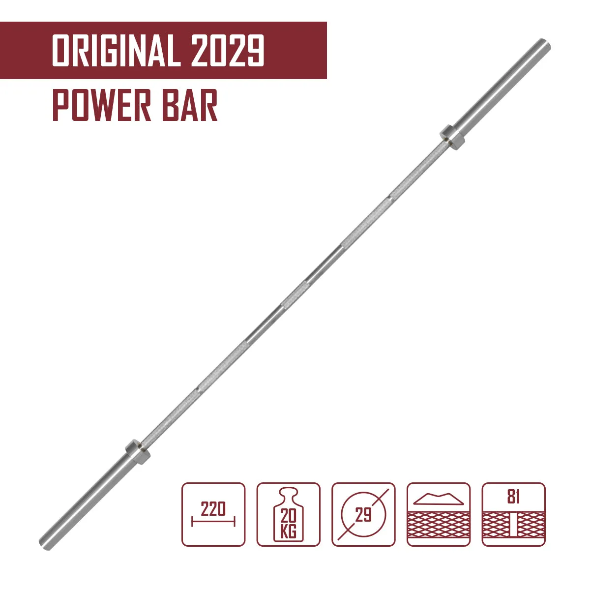 Original 2029 Power Bar, Chrome