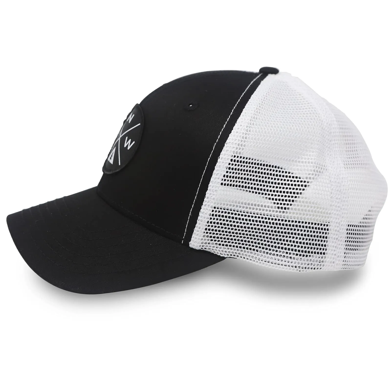 Pacific Northwest PNW Trucker Baseball Snapback Hat Black - International Tie