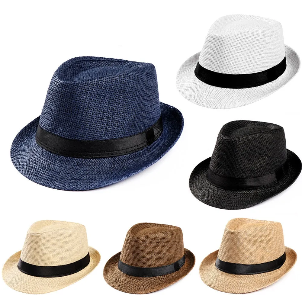 Panama Sun Trilby Gangster Hat