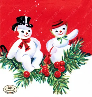 PDXC9844b -- Snowmen, women