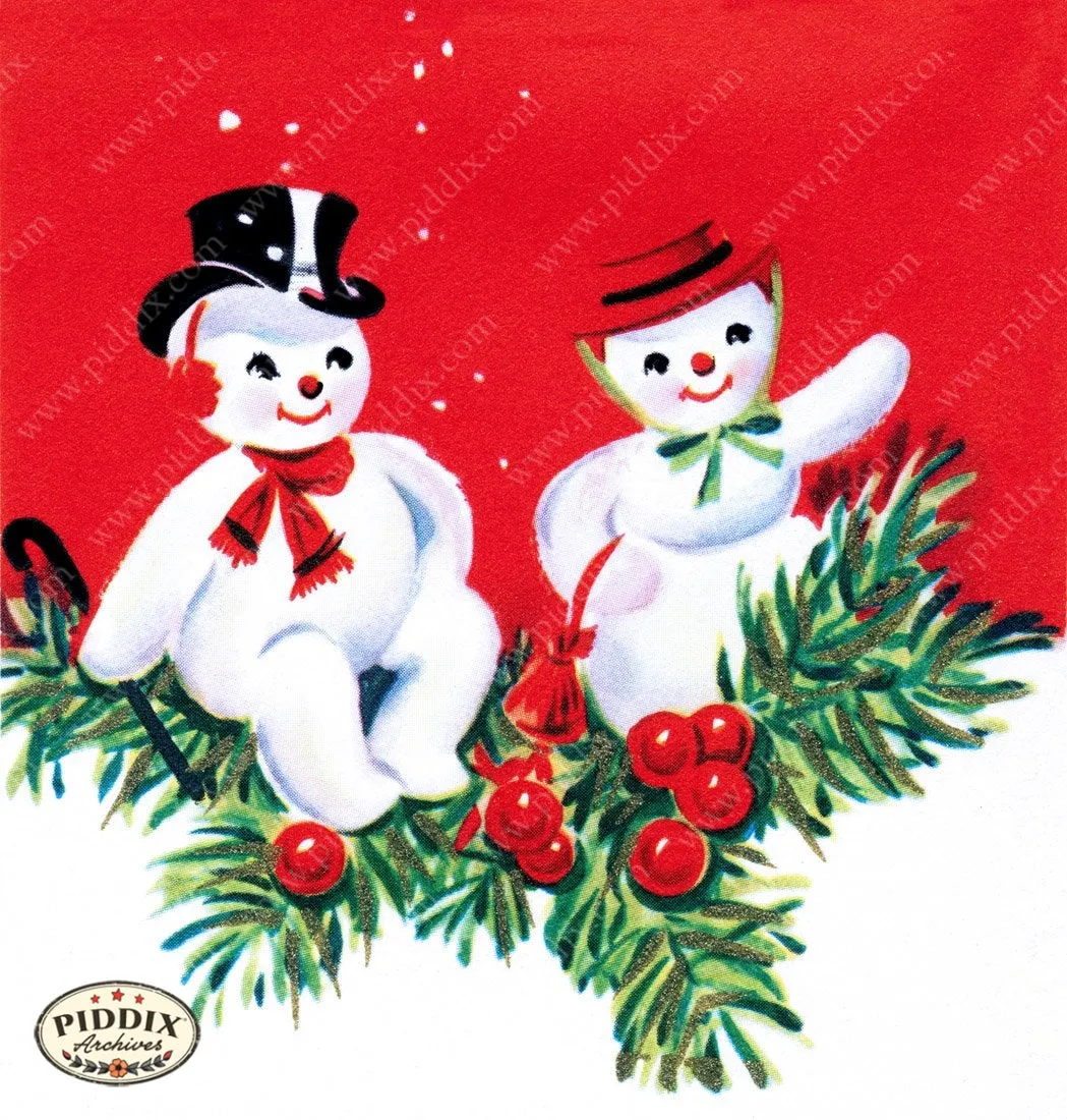 PDXC9844b -- Snowmen, women