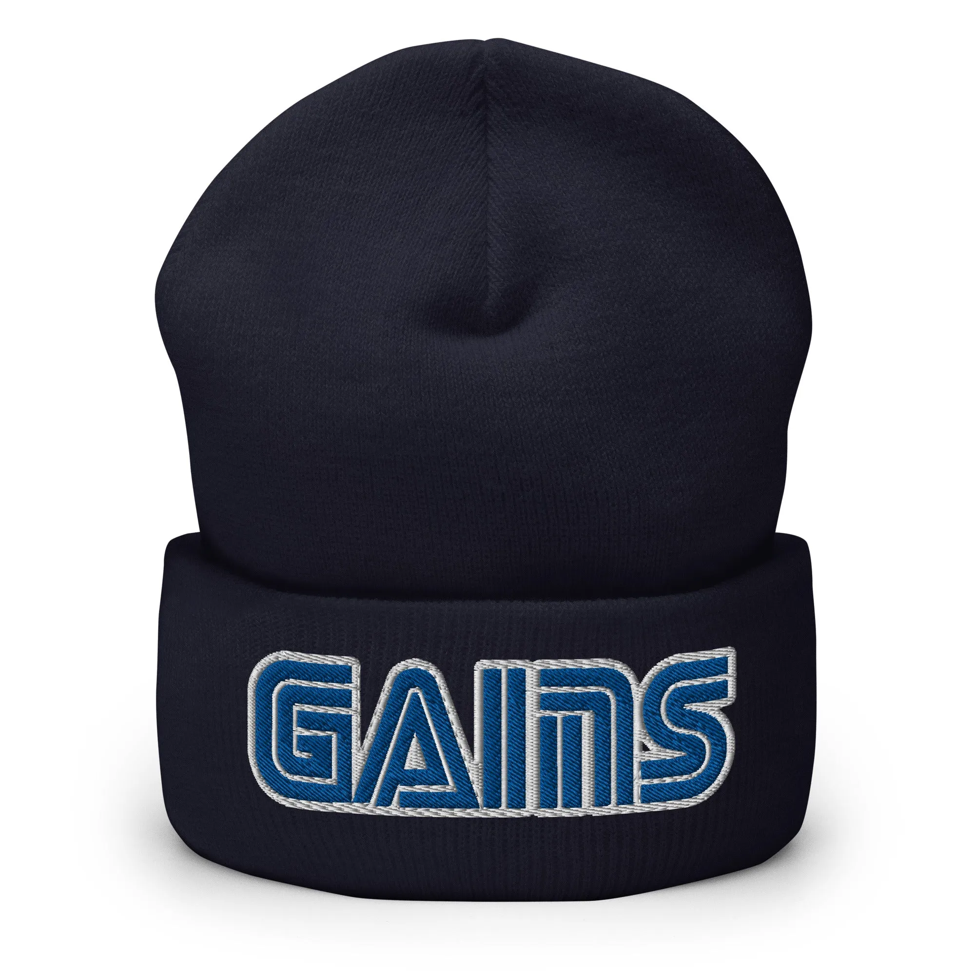 "GAINS" Knit Beanie