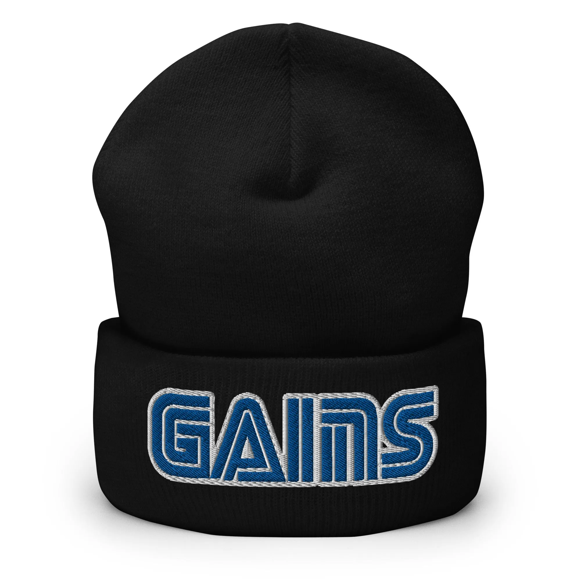 "GAINS" Knit Beanie