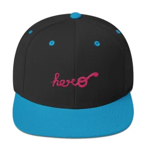 "Hero" Snapback Hat design by Hero.