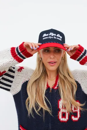 RACER BAD HAIR DAY TRUCKER HAT ( 2 COLORS )