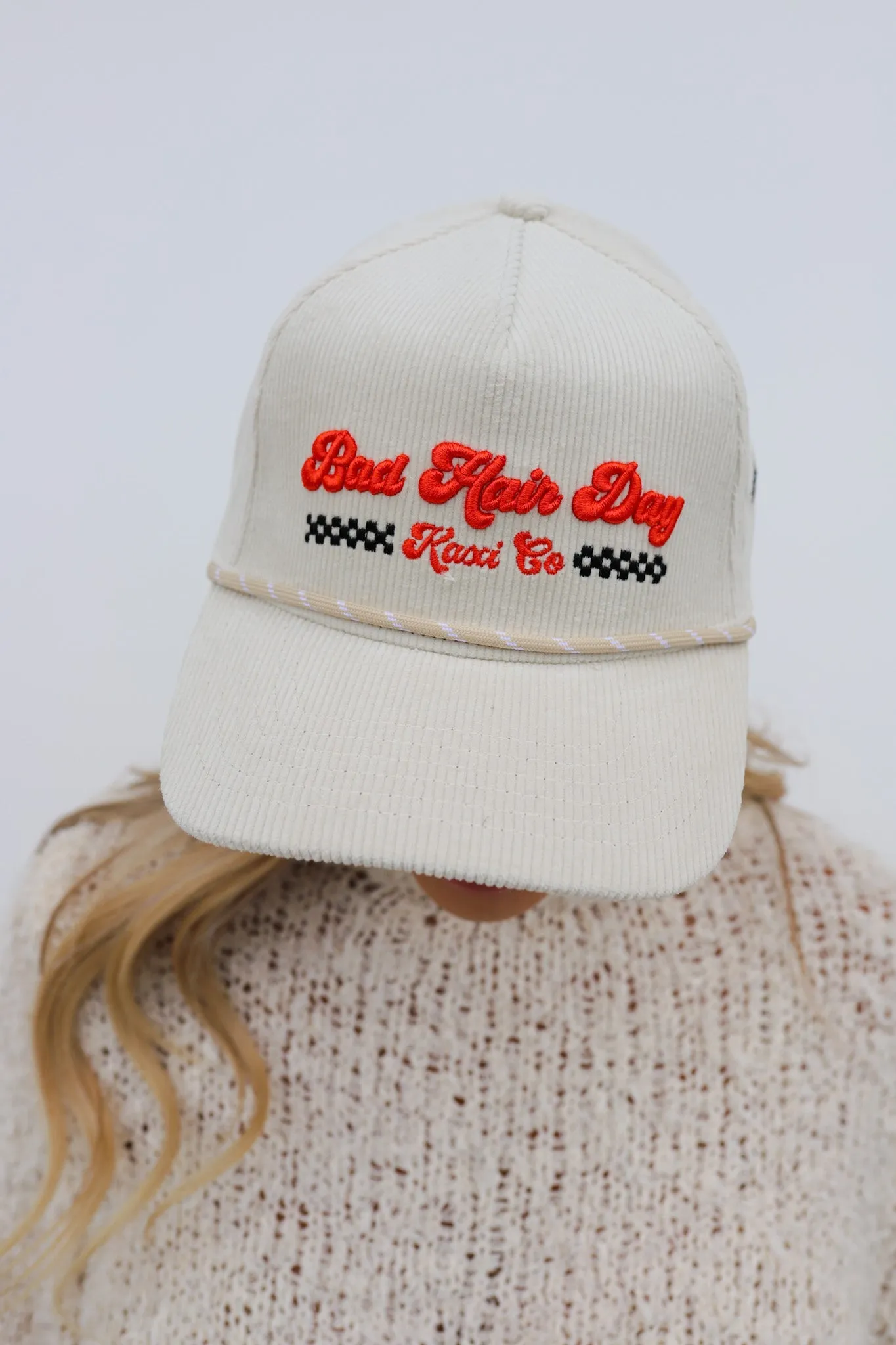 RACER BAD HAIR DAY TRUCKER HAT ( 2 COLORS )