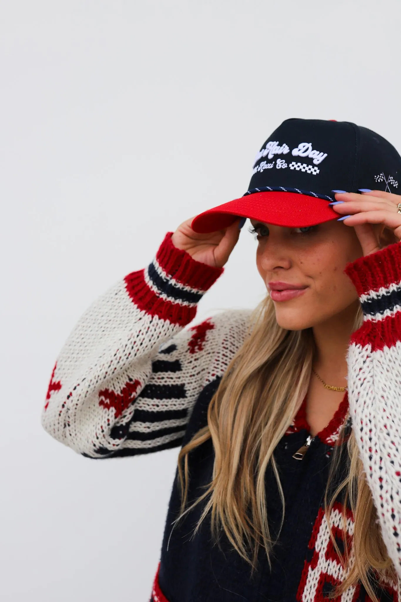 RACER BAD HAIR DAY TRUCKER HAT ( 2 COLORS )