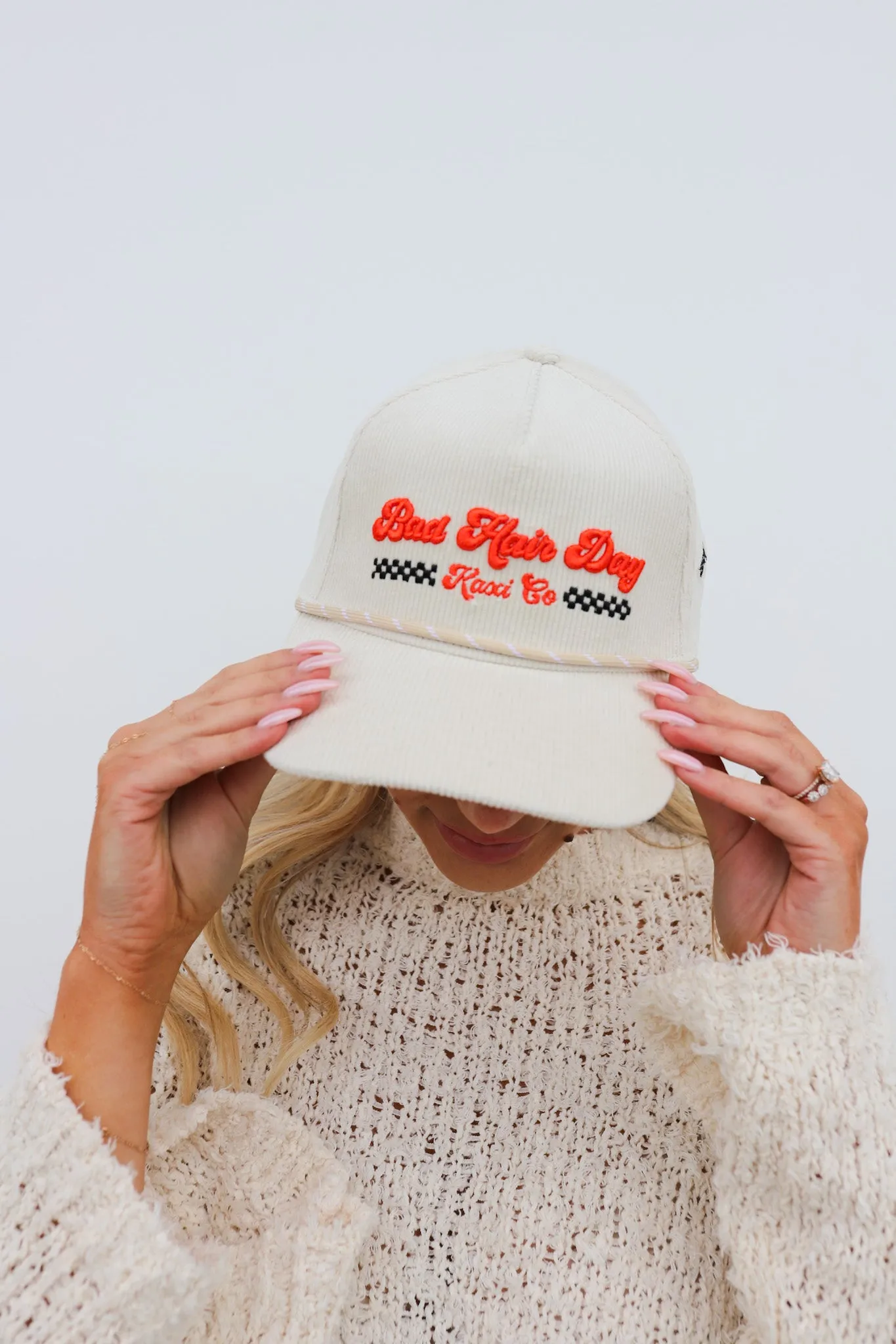 RACER BAD HAIR DAY TRUCKER HAT ( 2 COLORS )