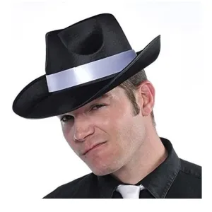 Roaring 20s Satin Gangster Hat