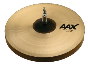 SABIAN 2402XC/2B 14" AAX Medium Bottom Hi Hat Cymbal Only Brilliant Finish Made In Canada