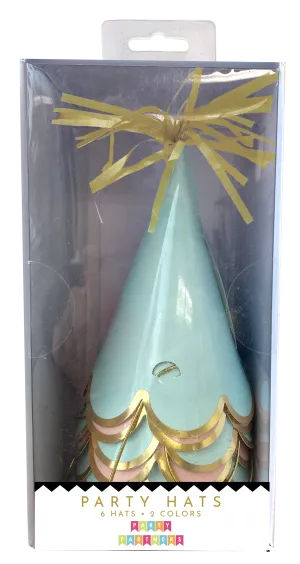 Scalloped Party Hats