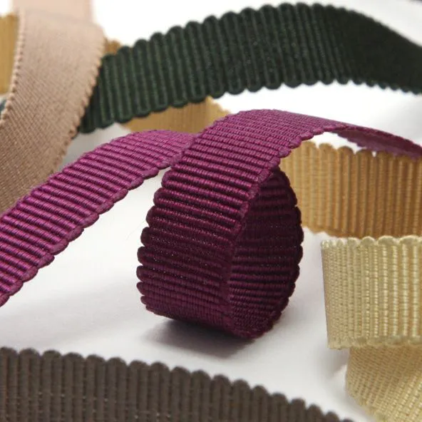 Silk Grosgrain Ribbon #108 Fog