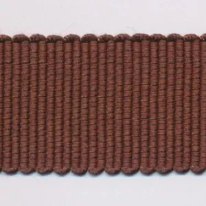 Silk Grosgrain Ribbon #73 Dark Sepia