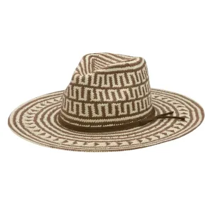 Sloane-Geometric Pattern Staw Hat