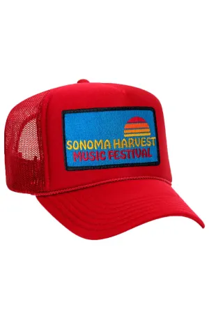 SONOMA HARVEST VINTAGE LOW RISE TRUCKER HAT