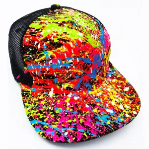SPLASH TRUCKER CAP BLACK
