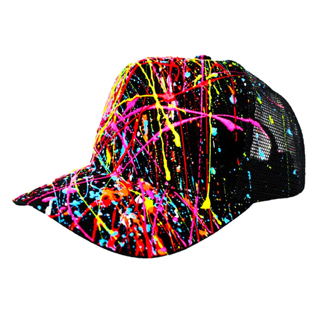 SPLASH TRUCKER CAP BLACK