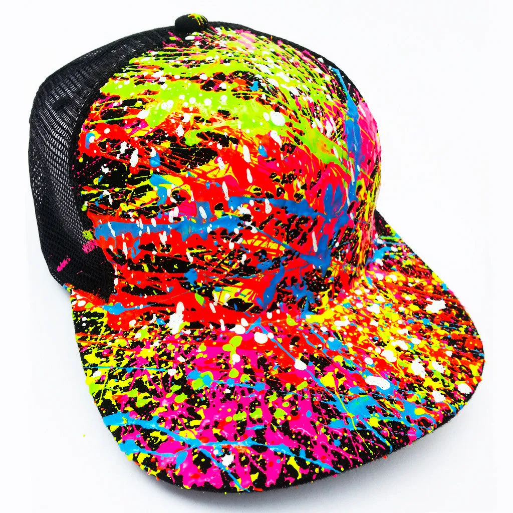 SPLASH TRUCKER CAP BLACK