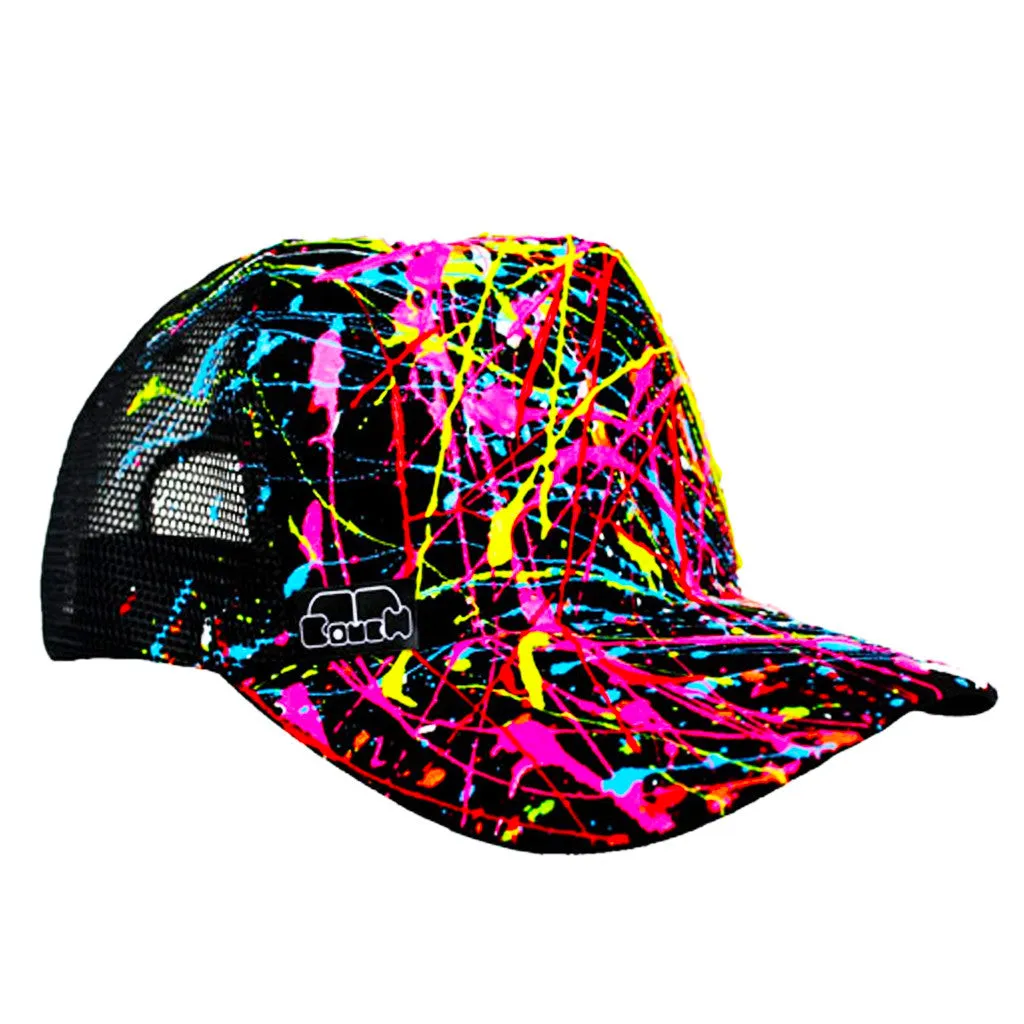 SPLASH TRUCKER CAP BLACK