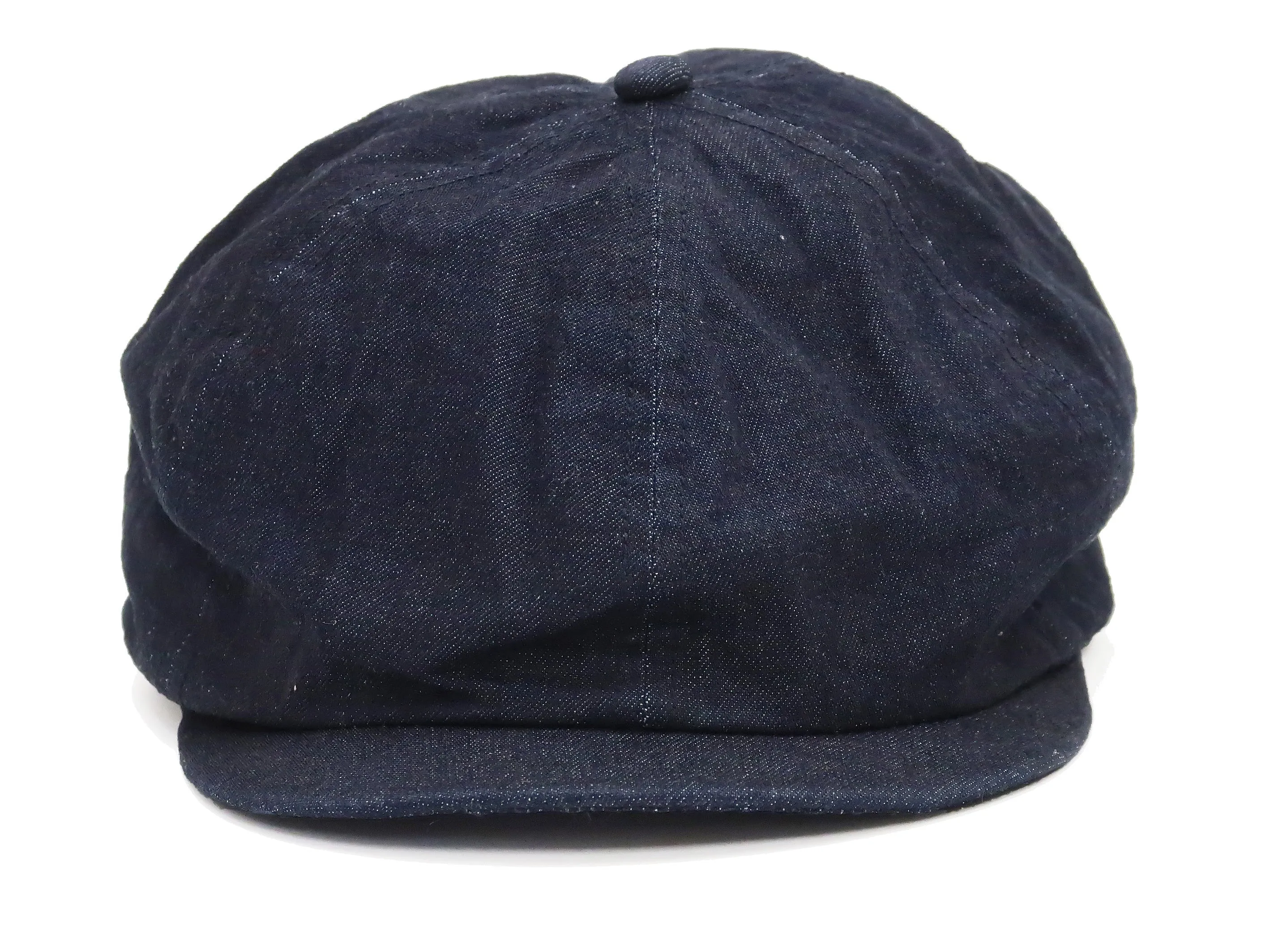 Sugar Cane Applejack Cap Men's Casual Short Brim Denim Work Hat SC02705