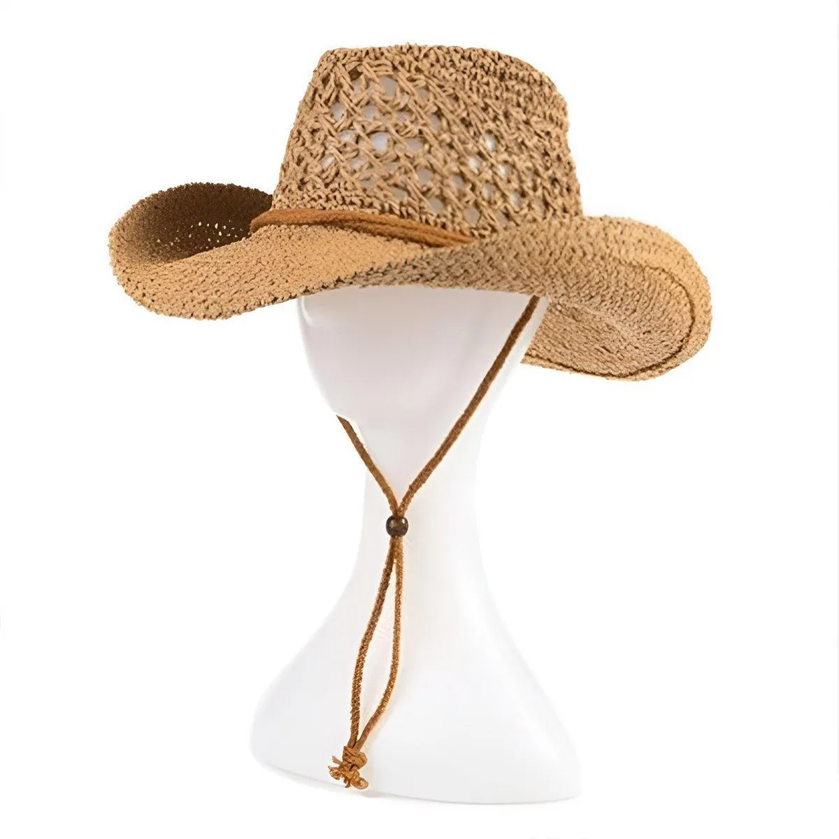 Summer Straw Beach Hat Outdoor Western Sun Hat Youth Sunscreen UV Protection