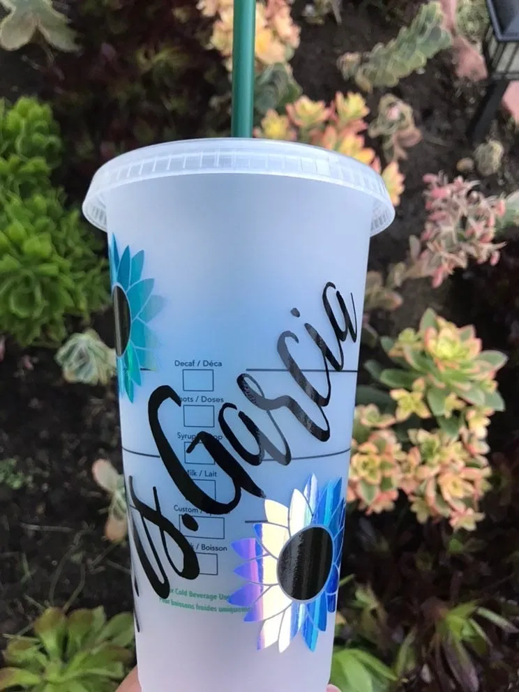 Sunflower Cold Cup
