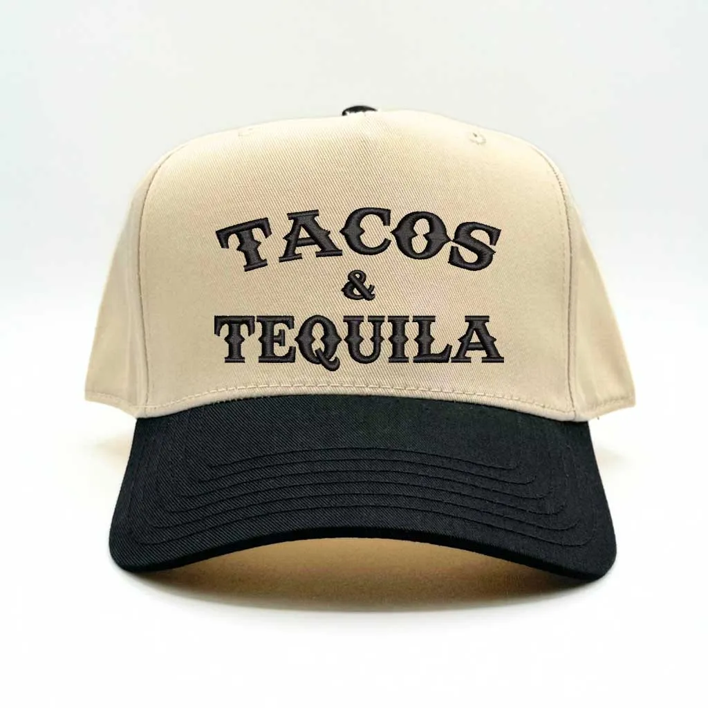 Tacos & Tequila 5 Panel Baseball Hat