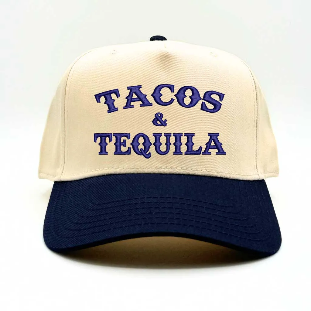 Tacos & Tequila 5 Panel Baseball Hat