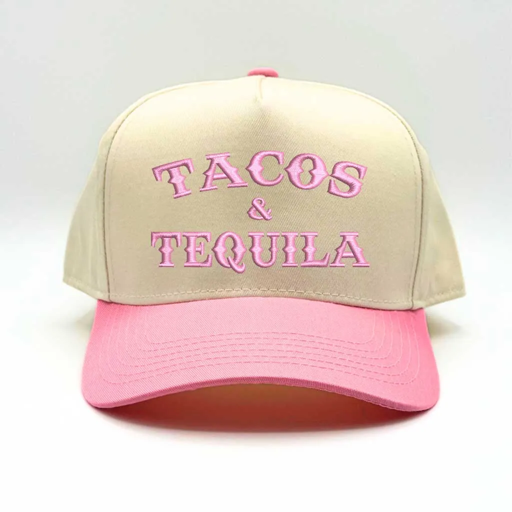 Tacos & Tequila 5 Panel Baseball Hat