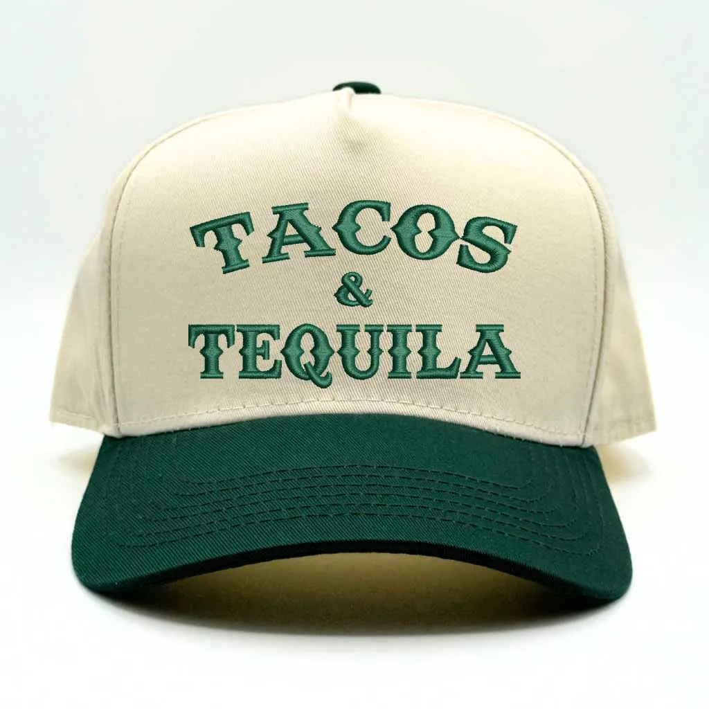 Tacos & Tequila 5 Panel Baseball Hat