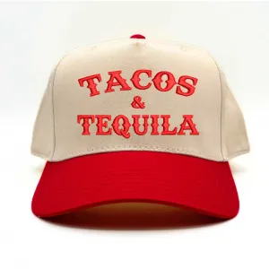 Tacos & Tequila 5 Panel Baseball Hat