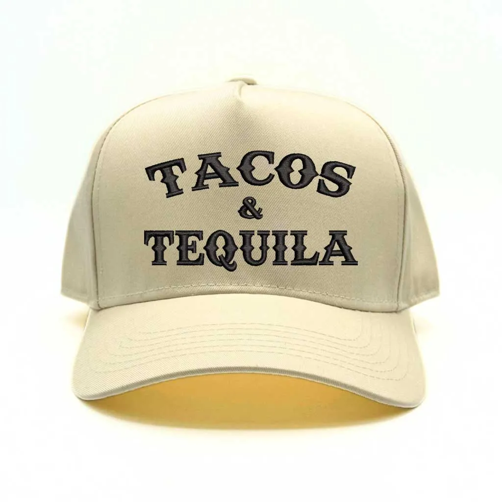 Tacos & Tequila 5 Panel Baseball Hat