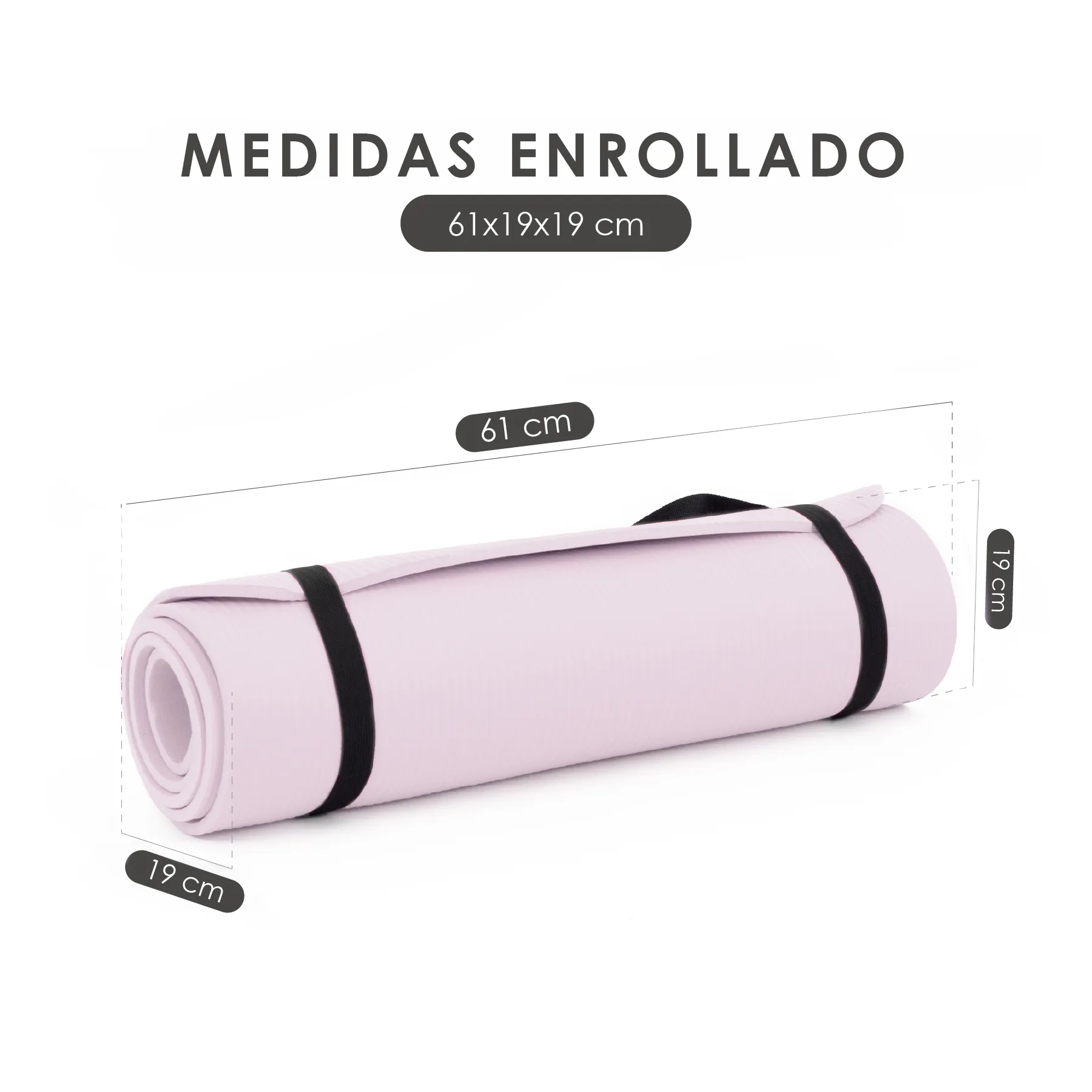Tapete Para Hacer Ejercicios Yoga Pilates Rehabilitacion Gym