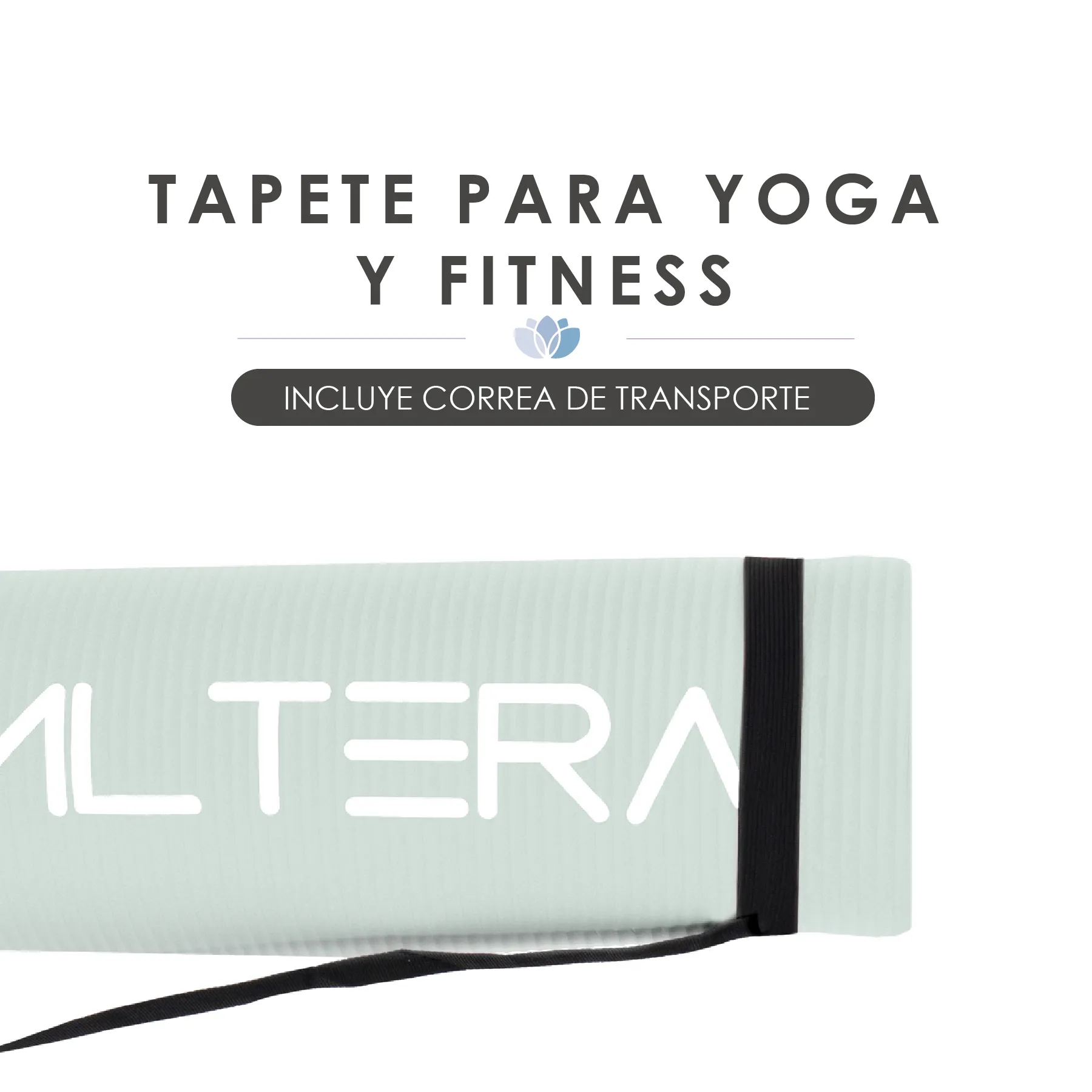 Tapete Para Hacer Ejercicios Yoga Pilates Rehabilitacion Gym