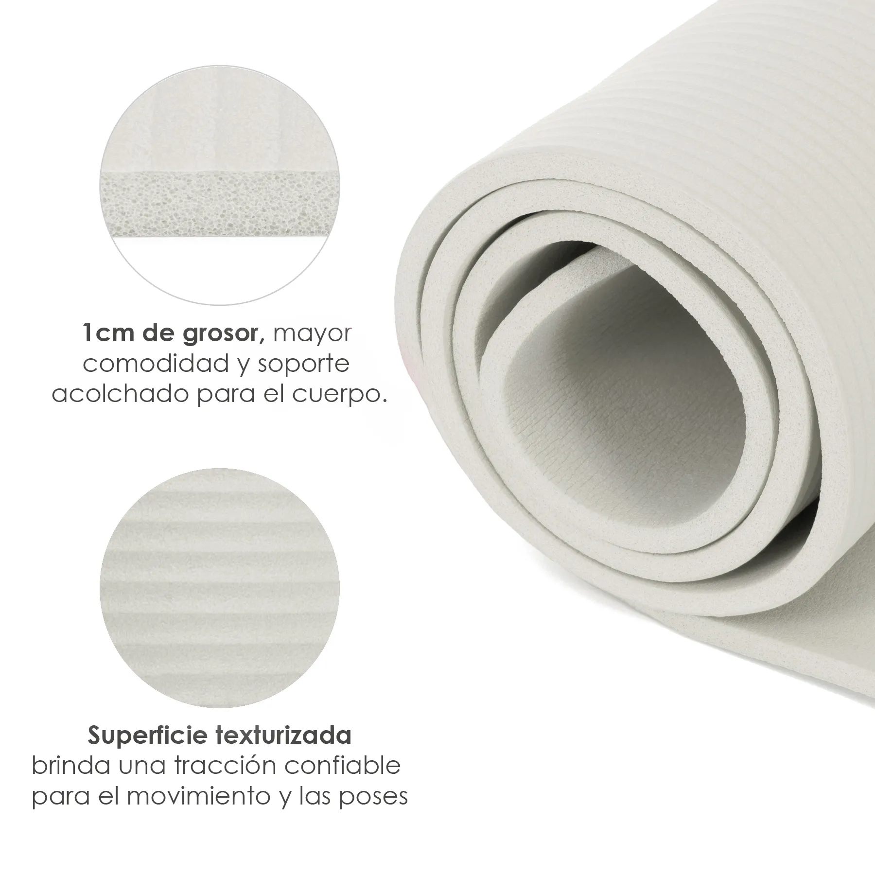 Tapete Para Hacer Ejercicios Yoga Pilates Rehabilitacion Gym
